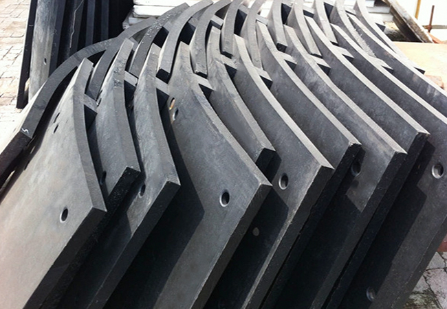 Ordinaryong High Manganese Steel Lining Ball Mill Liner